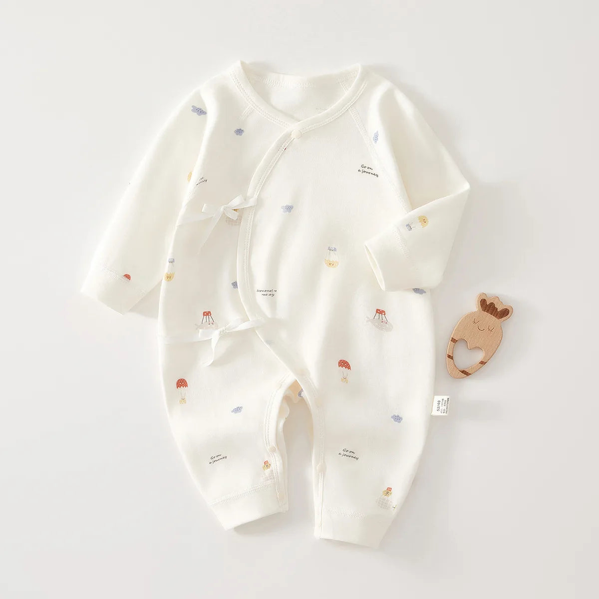 Butterfly Cotton Baby Jumpsuit