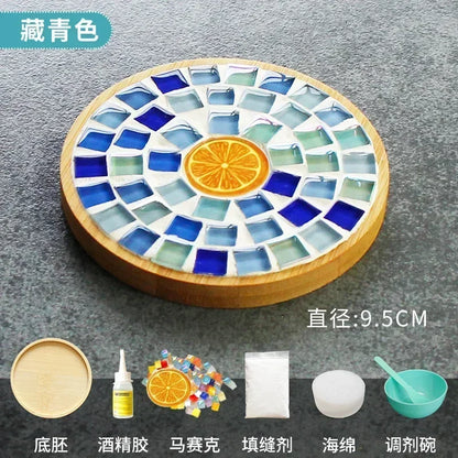 Handmade DIY Mosaic Cup Mat Toys