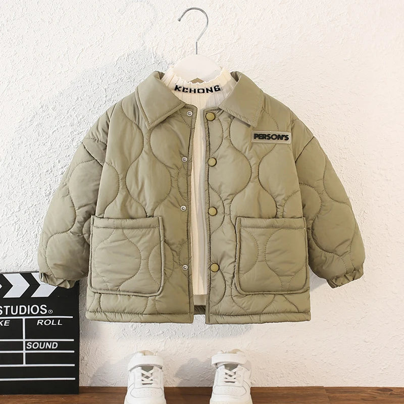 Cozy Plus Velvet Kids Coat