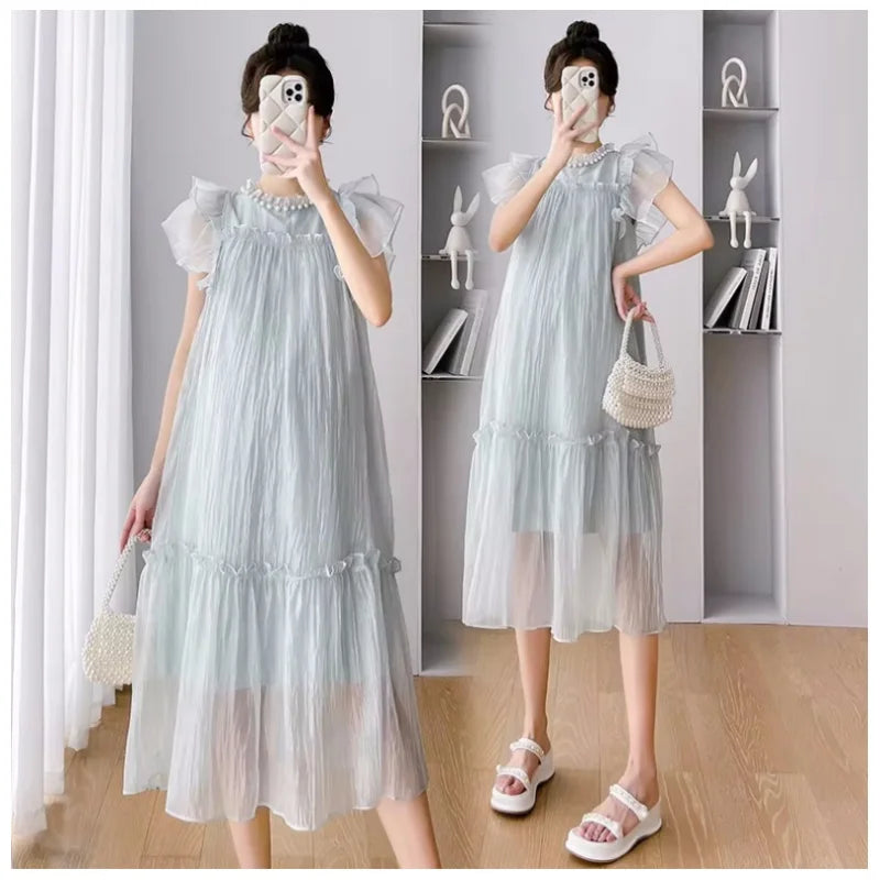 Pregnant Women's A-line Dress