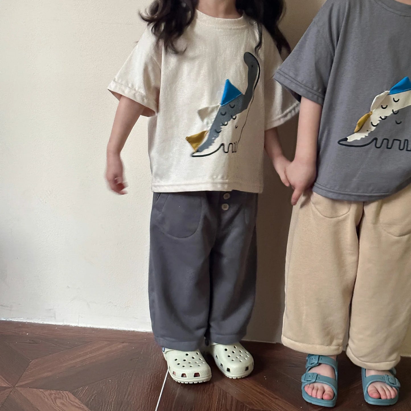 Dinosaur Half Sleeve Shirt - PAMU8