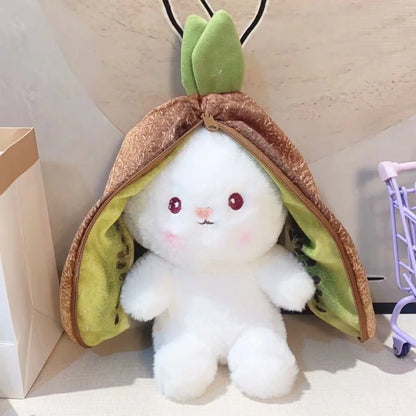 Kids Vegetables Turn Into Rabbit Doll