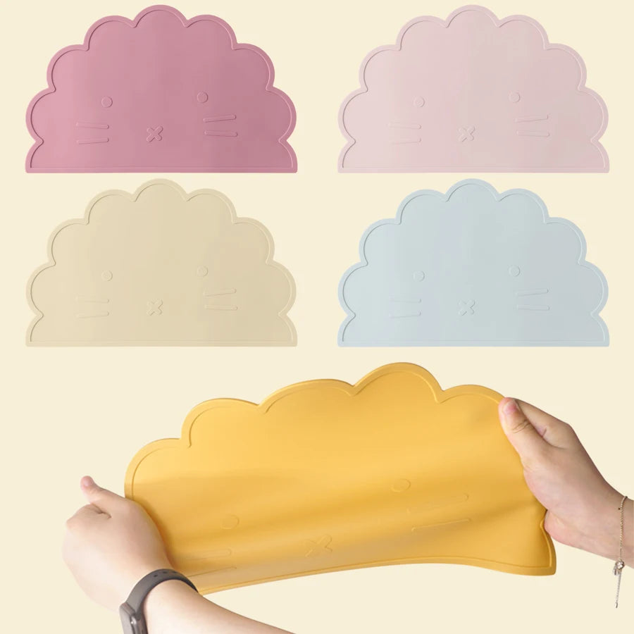 Baby Feeding Dishes Plate Mat