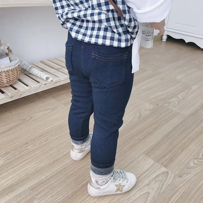 Jeans Boys and Girls' Solid color