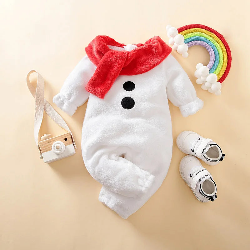 Christmas Cute Snowman Outfit