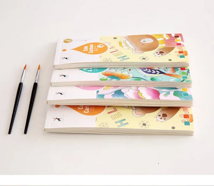 Portable Children Watercolor Painting Book - PAMU8