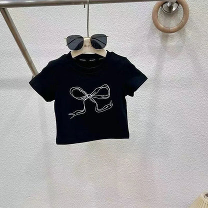 Bow Blocked Top Jeans
