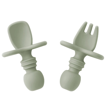 Silicone Baby Fork Spoon Set