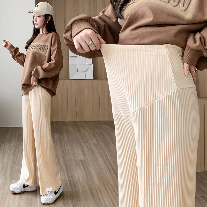 Pleated Maternity Pants