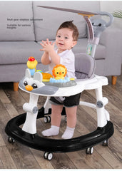 Baby Walker with Music Handle | Foldable Musical Walker
