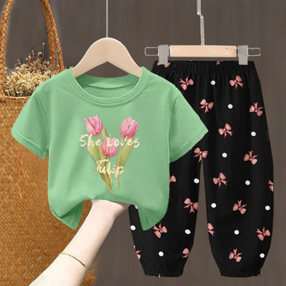 Girls Kids Toddler Clothes Cute Fashion - PAMU8