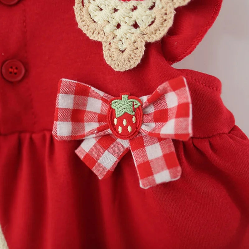 Sleeveless Cotton Baby Girl Dress
