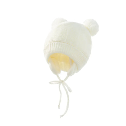 Knit Baby Hat Gloves Set