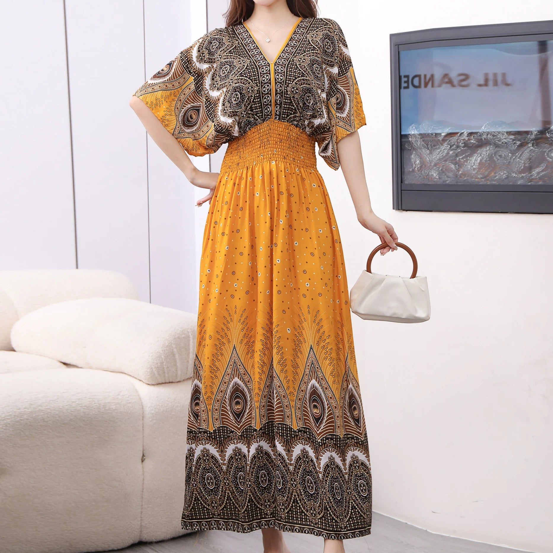 Holiday Maternity Dress