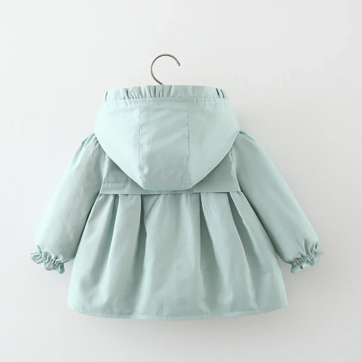 Stylish Solid Baby Girl Coat