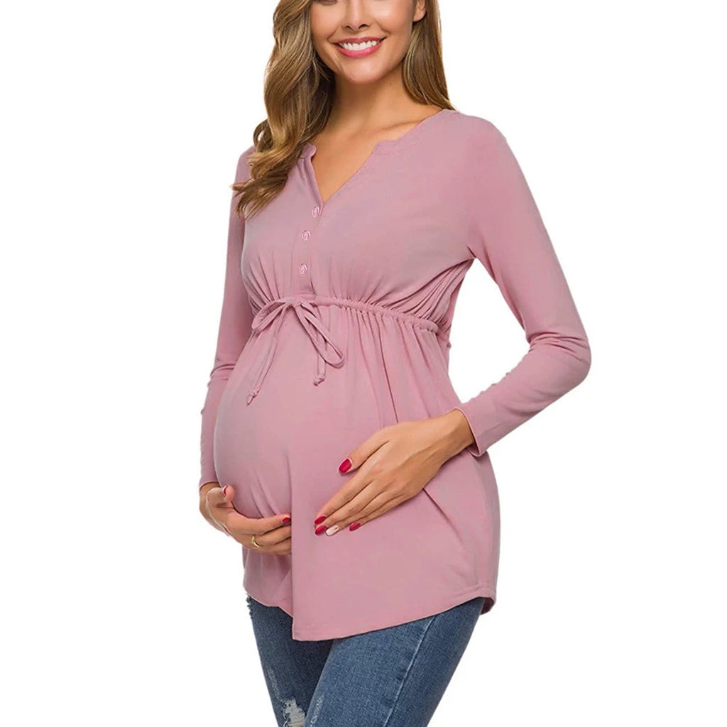 Maternity casual Breastfeeding T-Shirt