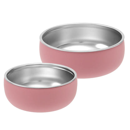 2PCS Stainless Steel Dishes