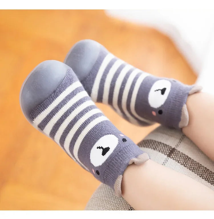 Non-Slip Learning Walk Socks
