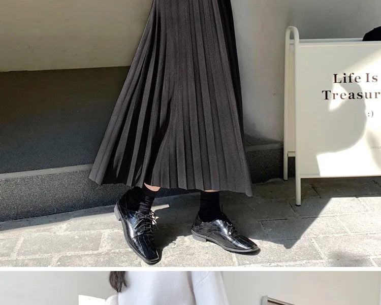 A-Line Casual Maternity Skirt