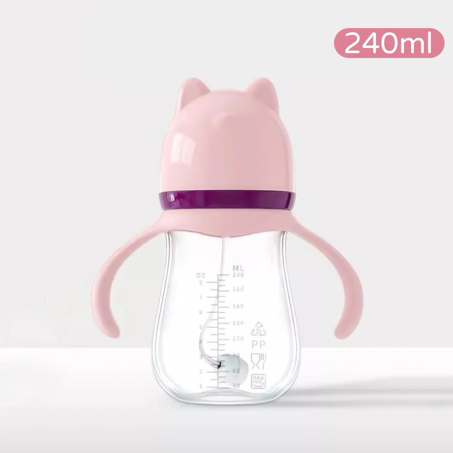 Silicone nipple bottle