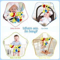 Baby Spiral Car Seat Sensory Toy Gift | PAMU8