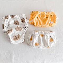 Reusable Cloth Diapers, 3-Pack Washable Training Pants