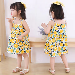 Kids Cotton Casual Dress