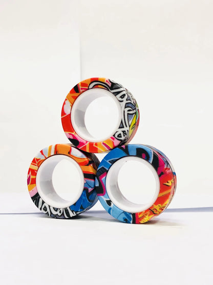 3pcs Finger Magnetic Colorful Toy