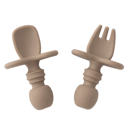 Silicone Baby Fork Spoon Set