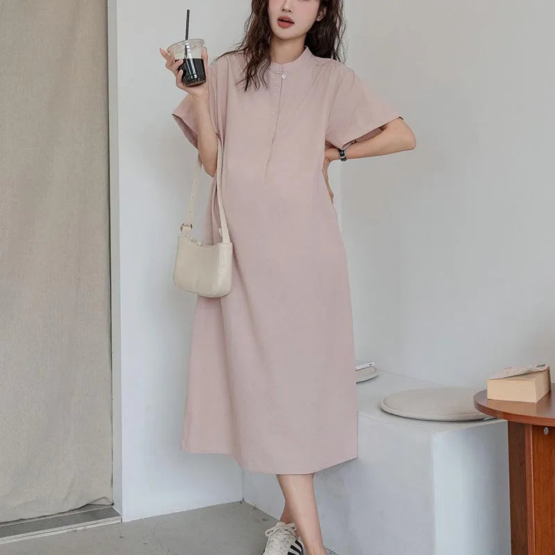 Loose Fit Maternity Dress