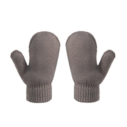 Knit Baby Hat Gloves Set