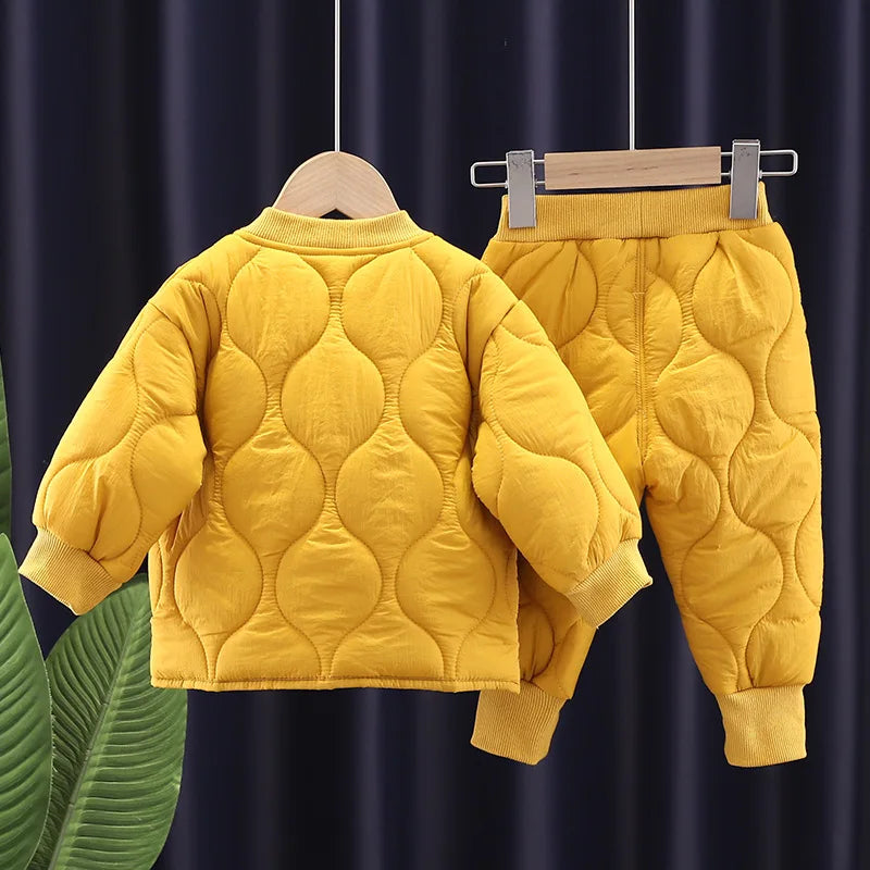 Baby Boys' Insulated Winter Set, Padded Jacket and Pants