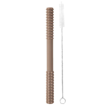 Molar Straw Baby Teether With Brush - PAMU8