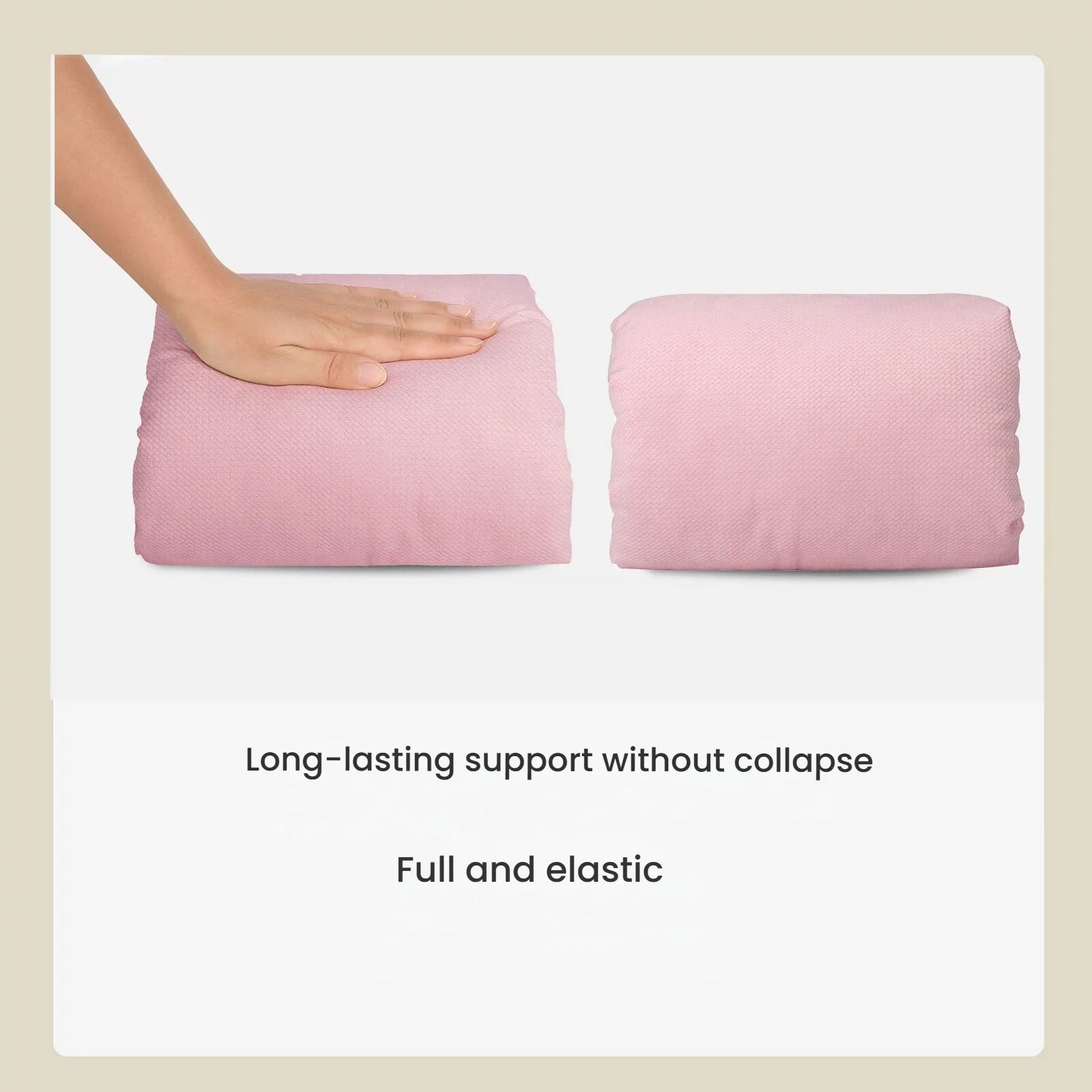 Baby Nursing Pillow, Soft Plush Breastfeeding Arm Support