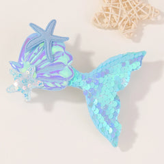 Kids' Mermaid Hair Clip, Glitter Tail Barrette