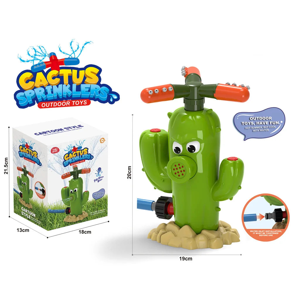 Cactus Sprinkler kids Water Spray