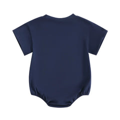 Golf Embroidery Crewneck Romper