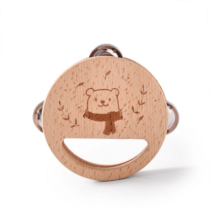 Wooden Rattle Musical Baby Toys