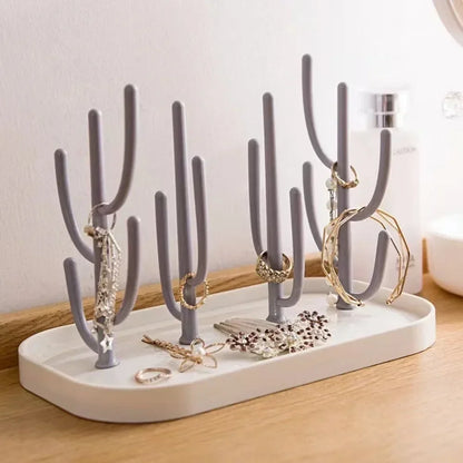 Dust-Free Bottle Shelf Drying Rack