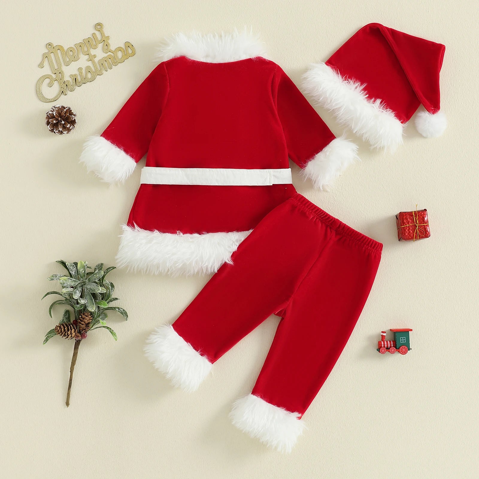 Kids Santa Costume Set
