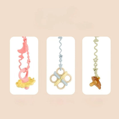 Adjustable Silicone Baby Pacifier Chain Teether Toys - PAMU8