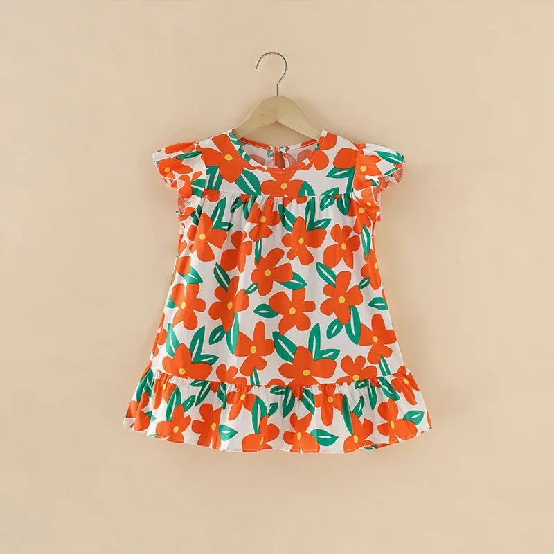 Children Cotton Beach Dress