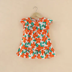 Children Cotton Beach Dress
