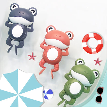 Cute Frogs Clockwork Baby Toy