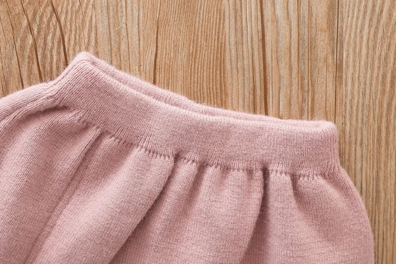 Sweater and Skirt School Set
