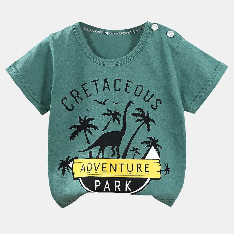 Kids Cartoon Cotton T-Shirt for Boys & Girls | PAMU8