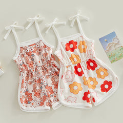 Baby Girl Floral Jumpsuit