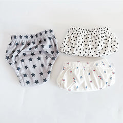 Reusable Cloth Diapers, 3-Pack Washable Training Pants