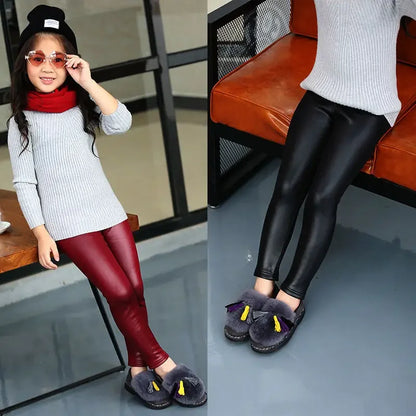 Kids Girls Warm Toddler Legings