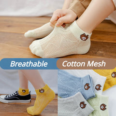 Baby Soft Cotton  Breathable  Mesh Socks - PAMU8